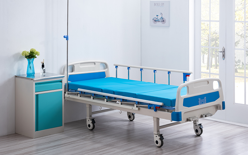 DZR-01-医疗垫-+-SFD-B2101-双摇护理床-02
