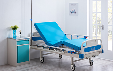 DZR-01-医疗垫-+-SFD-B2101-双摇护理床